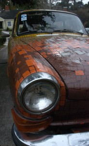 This is about as awesome as multicolored duct tape can look.