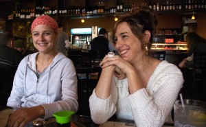 My host, her bling and her friend. Wilmington, N.C.